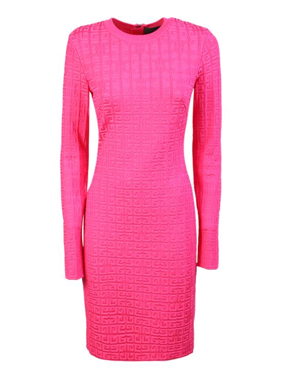  지방시 미디 원피스 BW218D4 ZB1 675 Pink