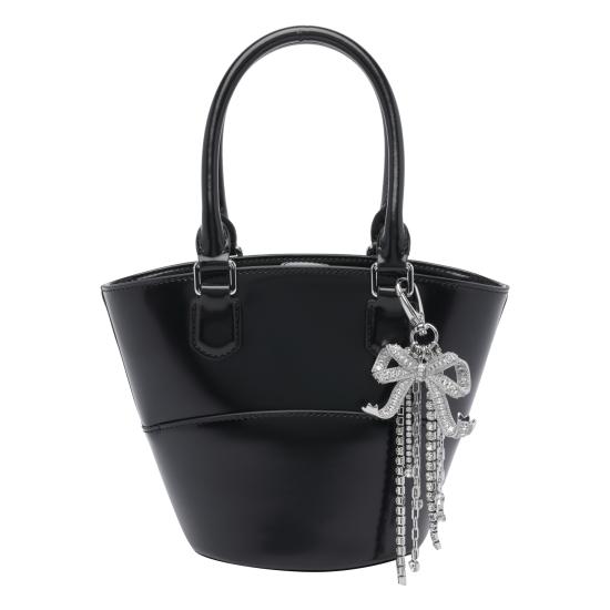 25FW 셀프 포트레이트 토트백 314A BLACK Black