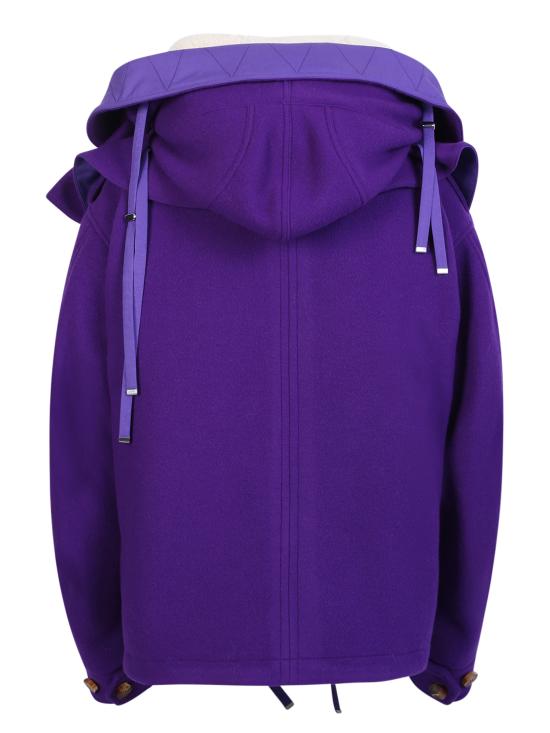  오프화이트 자켓 OWEC003F22 FAB001 3500 Purple - OFF WHITE