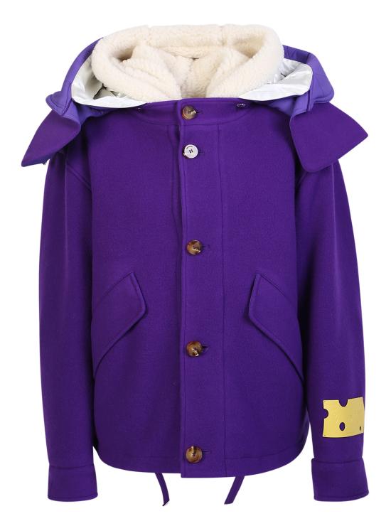  오프화이트 자켓 OWEC003F22 FAB001 3500 Purple