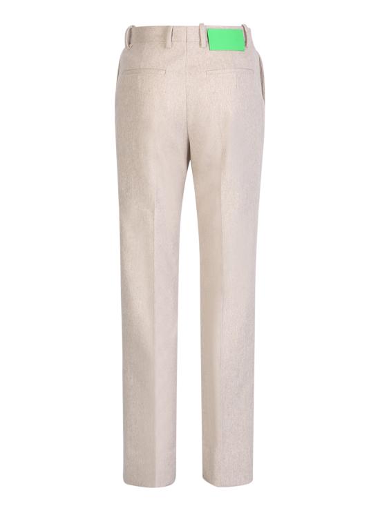  오프화이트 스트레이트 팬츠 OMCA248F22 FAB001 6100 White - OFF WHITE