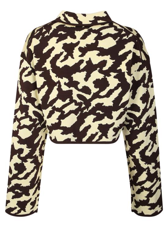  나누슈카 자켓 PFOW00177 BROWN WAX Multi - NANUSHKA