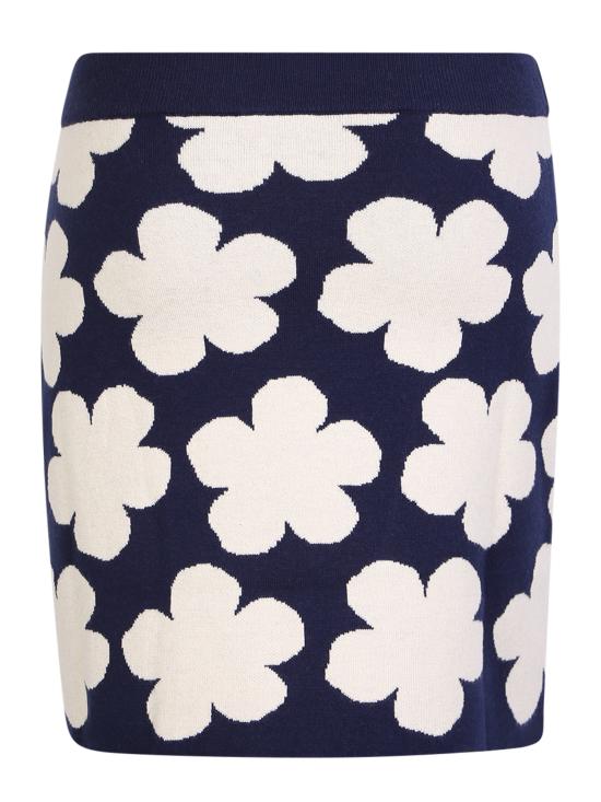  겐조 스커트 FC62JU326 3CO 77 Blue - KENZO