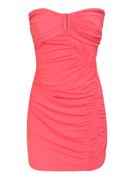  셀프 포트레이트 숏 원피스 PF22071S POP PINK Pink