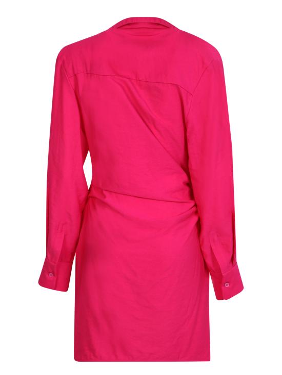  자크뮈스 숏 원피스 213DR009 1020 430 Pink - JACQUEMUS