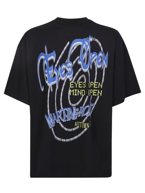  마틴로즈 반팔 티셔츠 MRAW22 621 BLKEYE Black - MARTINE ROSE