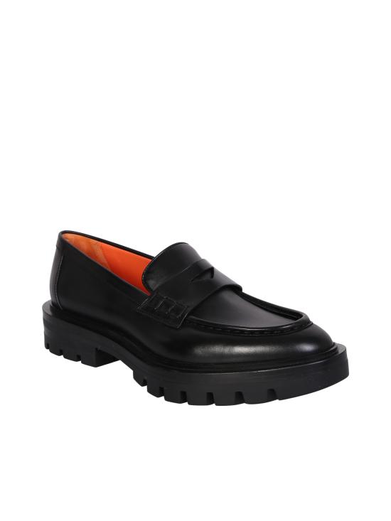 25FW 산토니 로퍼 59020 LES N01 Black - SANTONI