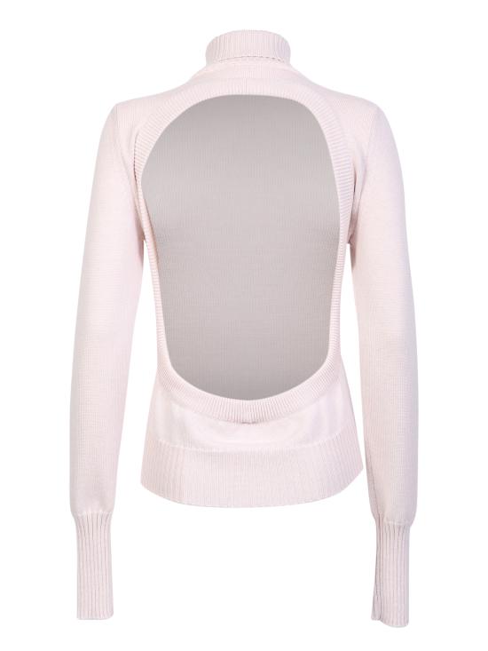  MM6 메종마르지엘라 터틀넥 S62HA0070 S18082 104 White - MM6 MAISON MARGIELA