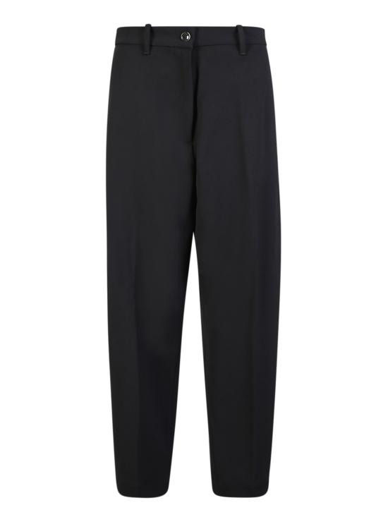  나인인더모닝 스트레이트 팬츠 INTENSE E IE54 BLACK Black