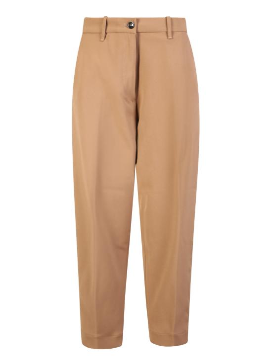  나인인더모닝 스트레이트 팬츠 INTENSED17 IE54 CAMEL Brown