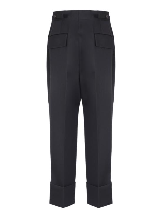  사피오 스트레이트 팬츠 N9 GABARDINE NERO Black - SAPIO