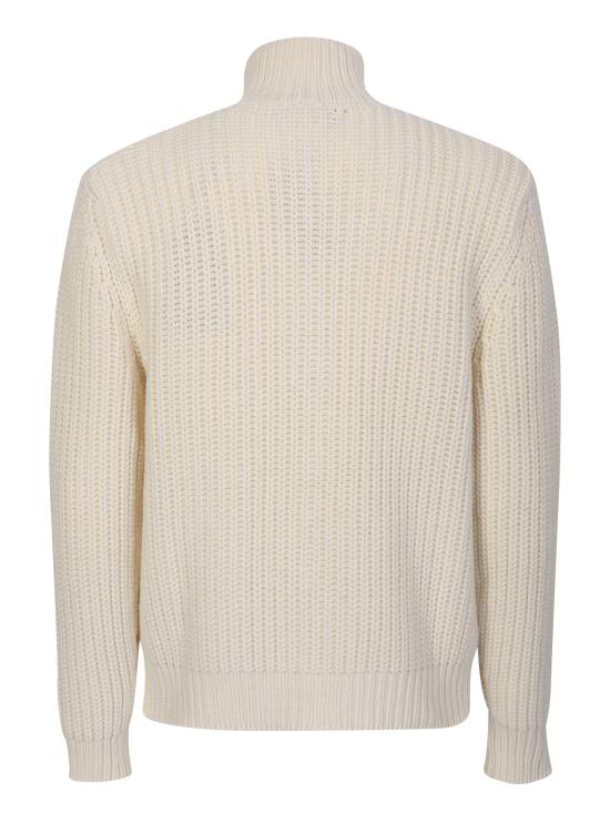  오리지날 빈티지 집업 니트 TILT LATTE White - ORIGINAL VINTAGE