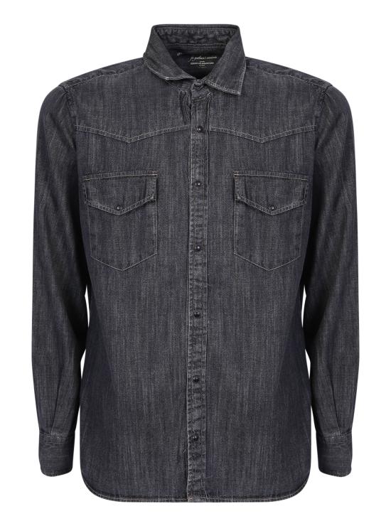  오리지날 빈티지 데님 셔츠 TESLA209 NERO Black