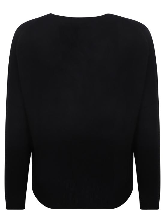  자르댕 데스 오렌지 스웨터 22511201 90 Black - JARDINS DES ORANGERS