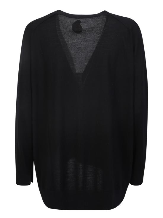  자르댕 데스 오렌지 가디건 22564010 490 Black - JARDINS DES ORANGERS