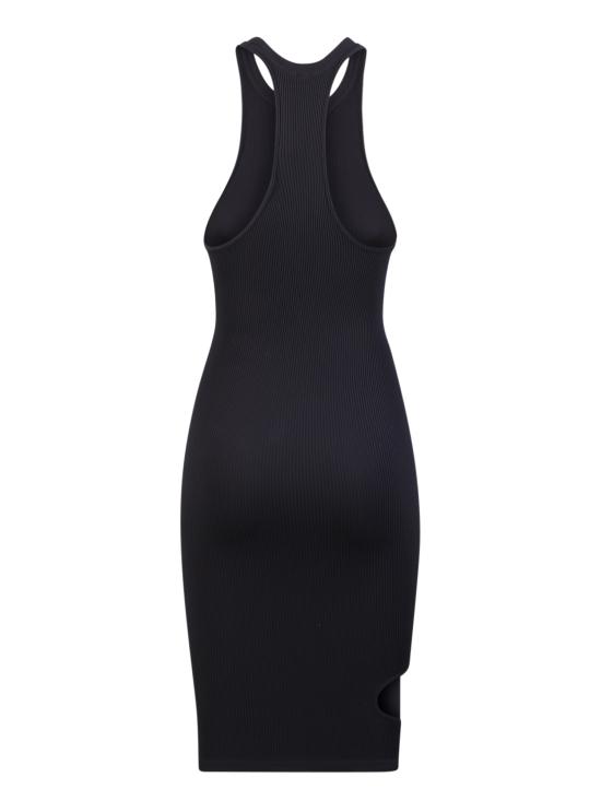  안드레아 아다모 미디 원피스 ADFW22 DR06032 473 Black - ANDREA ADAMO