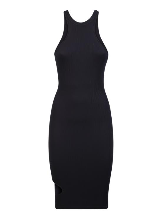  안드레아 아다모 미디 원피스 ADFW22 DR06032 473 Black