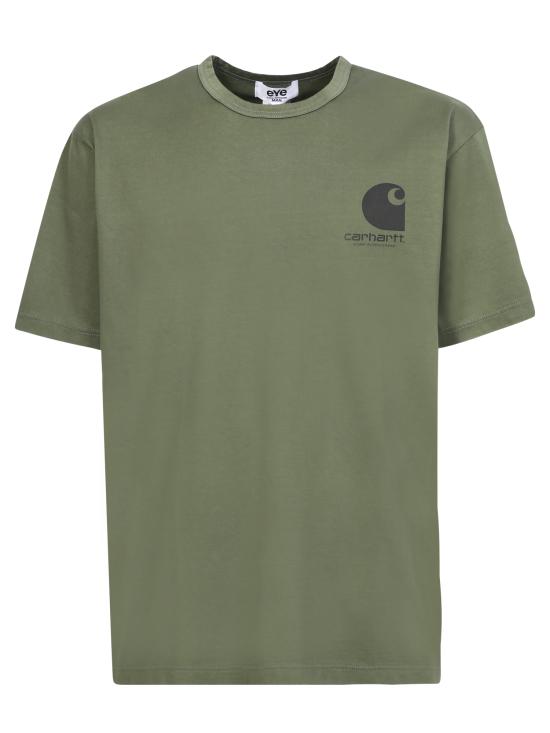  와타나베 준야 반팔 티셔츠 WJT903100 KHAKI Green