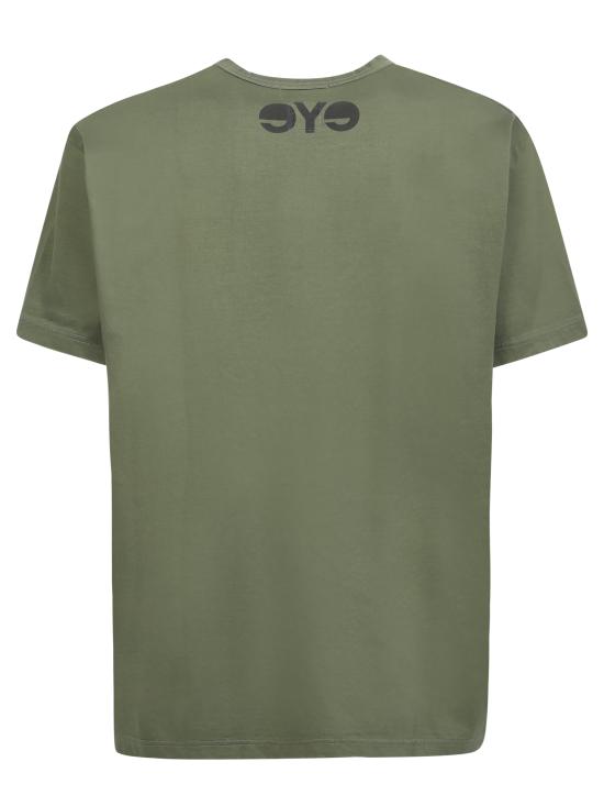  와타나베 준야 반팔 티셔츠 WJT903100 KHAKI Green - JUNYA WATANABE