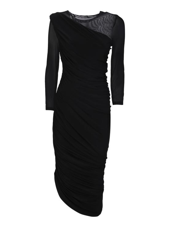  노마카말리 미디 원피스 KK4223 PM286 001 Black