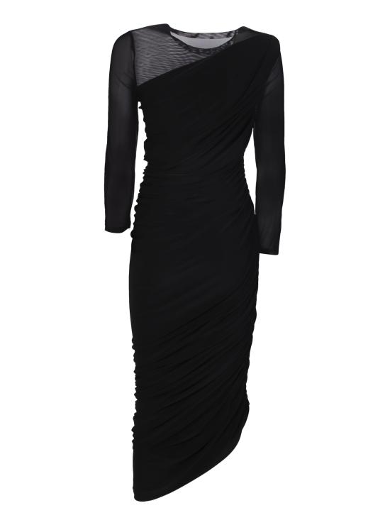  노마카말리 미디 원피스 KK4223 PM286 001 Black - NORMA KAMALI