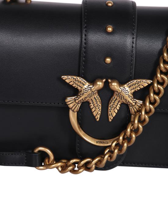 25FW 핑코 숄더백 100059 A0F1 Z99Q Black - PINKO