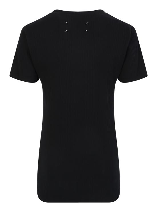  마르지엘라 반팔 티셔츠 S50GC0688 S24430 900 Black - MAISON MARGIELA