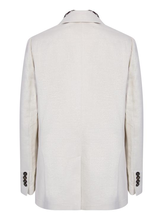  브루넬로 쿠치넬리 자켓 ML1872431 C001 White - BRUNELLO CUCINELLI