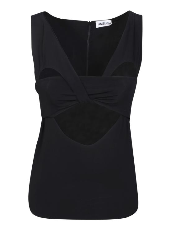  엠부시 민소매 티셔츠 BWAD042S23 JER001 1000 Black