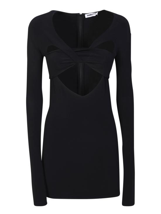  엠부시 숏 원피스 BWDB026S23 JER001 1000 Black