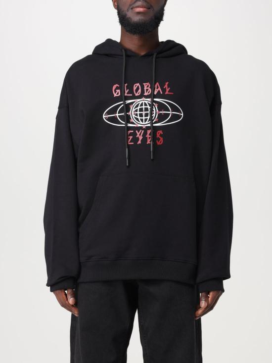 25FW 44레이블 후드 티셔츠 B0030277FA139 P301 Black 4