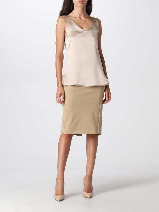 25FW 막스마라 민소매 티셔츠 11660129600 015 Beige - MAX MARA