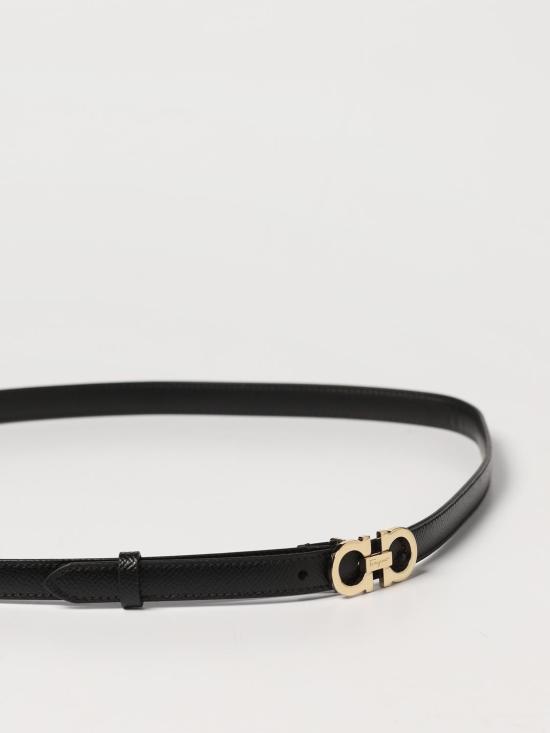 25FW 살바토레 페라가모 레귤러 벨트 23B224 675180 193 Black - SALVATORE FERRAGAMO