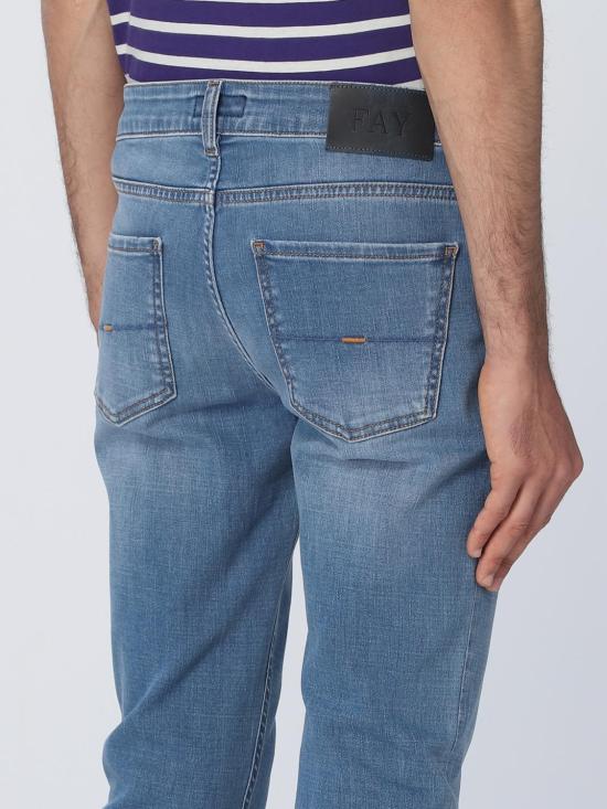 25FW 페이 데님 팬츠 NTM8246196LTH1 U400 Denim - FAY