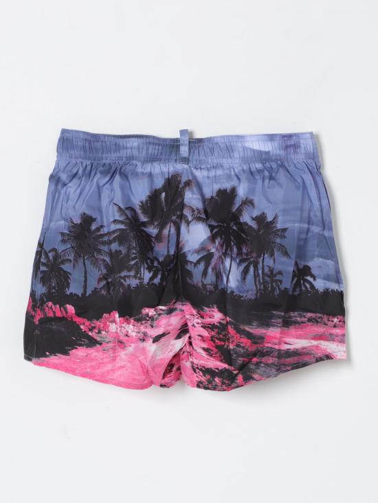 25FW [키즈] 디스퀘어드2 스윔팬츠 DQ2322D0A9D DQ877 Blue - DSQUARED2