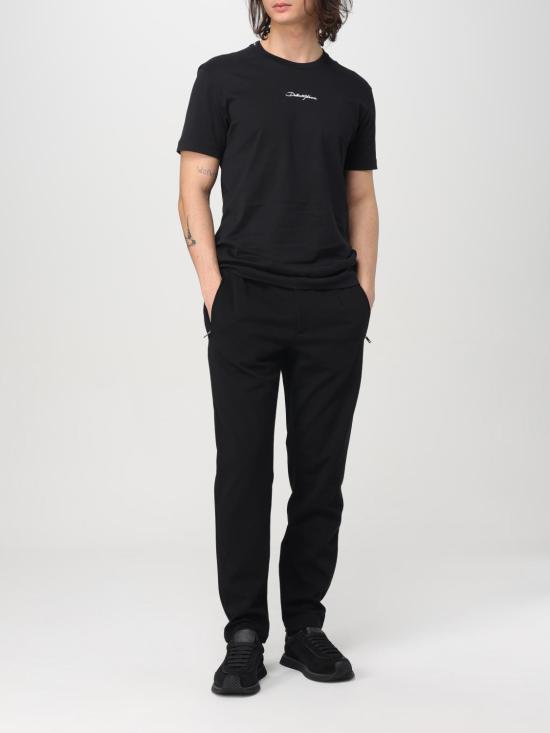 25FW 돌체앤가바나 반팔 티셔츠 G8RN8ZG7NUB N0000 Black - DOLCE & GABBANA