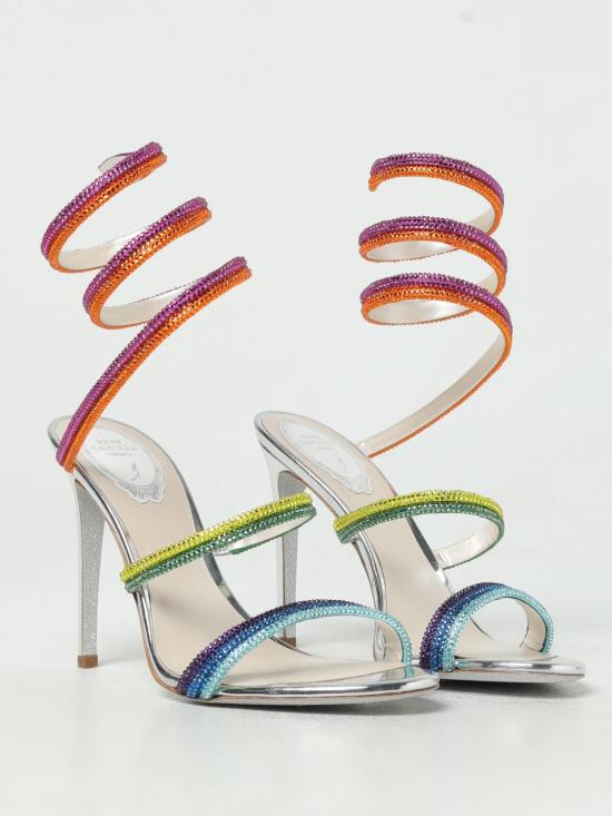 26SS 르네 카오빌라 힐/펌프스 C12070105R001X269 Multicolor - RENE CAOVILLA