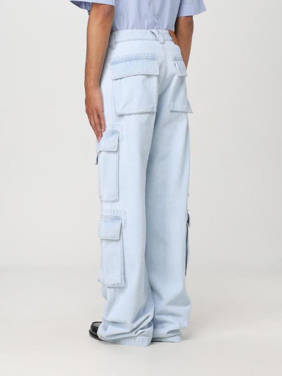  베르사체 스트레이트 팬츠 10150891A10425 1D700 Denim - VERSACE