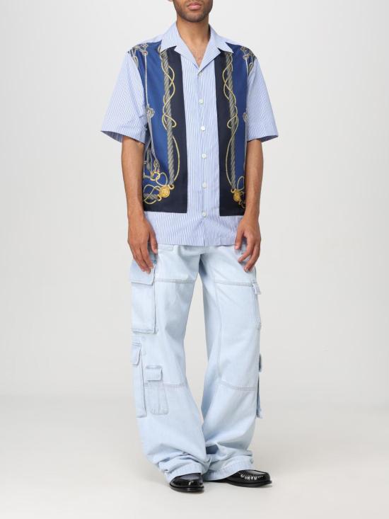  베르사체 스트레이트 팬츠 10150891A10425 1D700 Denim - VERSACE