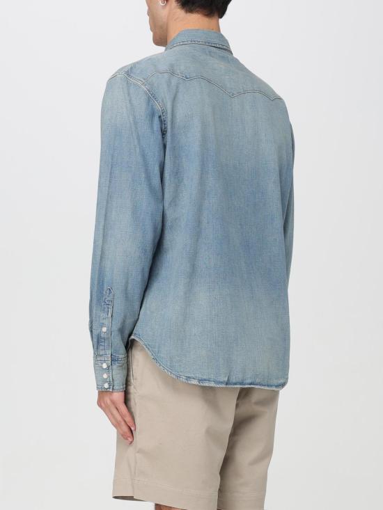 25FW 폴로 랄프로렌 데님 셔츠 710703936001 Blue - POLO RALPH LAUREN