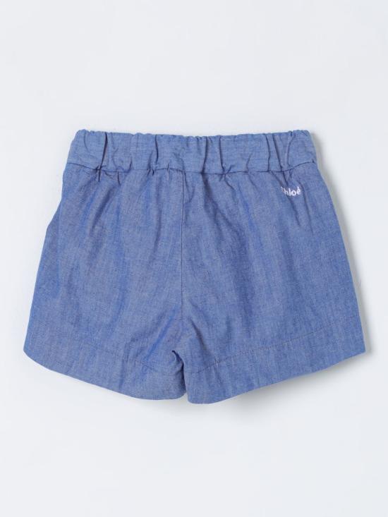 25FW [키즈] 끌로에 쇼츠/버뮤다 C20040 Z77 Blue - CHLOE