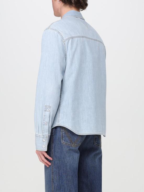  보테가베네타 데님 셔츠 771885V3N60 4946 Blue - BOTTEGA VENETA