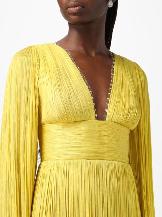 26SS 마리아루시아호한 롱 원피스 HARLOW SUNSHINE Yellow - MARIA LUCIA HOHAN