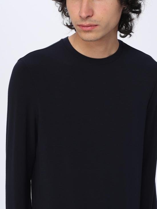 26SS 조르지오 아르마니 긴팔 티셔츠 3GST51SJP4Z UBSG Blue - GIORGIO ARMANI