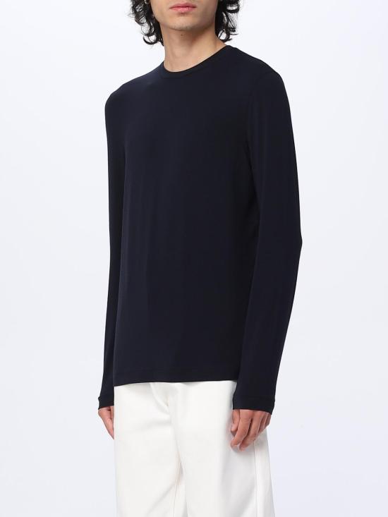26SS 조르지오 아르마니 긴팔 티셔츠 3GST51SJP4Z UBSG Blue - GIORGIO ARMANI