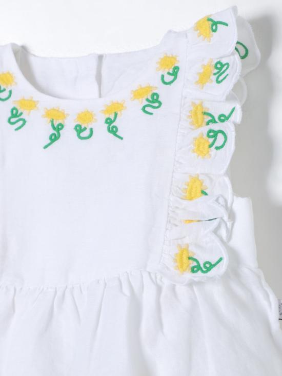  [키즈] 스텔라 맥카트니 탑 TU5012Z0138 100 White - STELLA MCCARTNEY