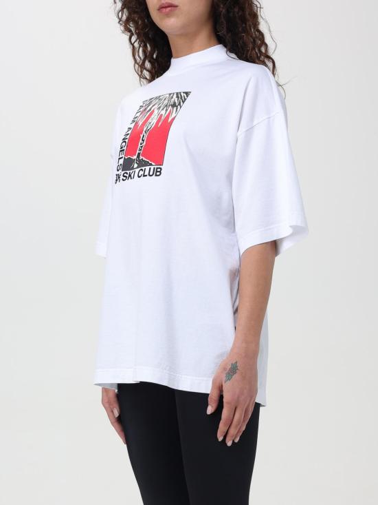  팜앤젤스 반팔 티셔츠 PWAA017R24JER002 0110 White - PALM ANGELS