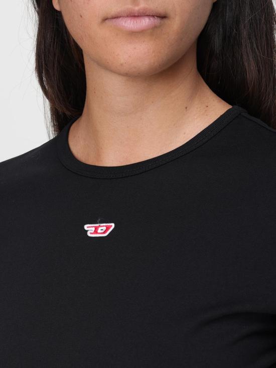 25FW 디젤 반팔 티셔츠 A149620GRAI 9XX Black - DIESEL