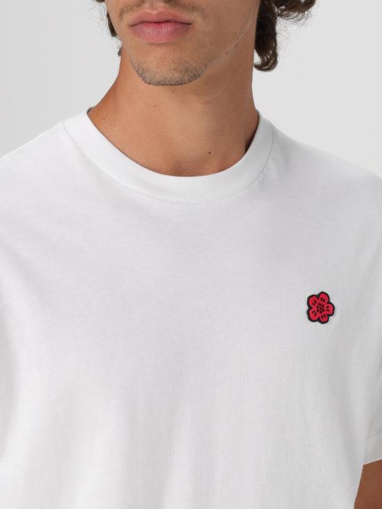 25FW 겐조 반팔 티셔츠 FE65TS4744SG 02 White - KENZO