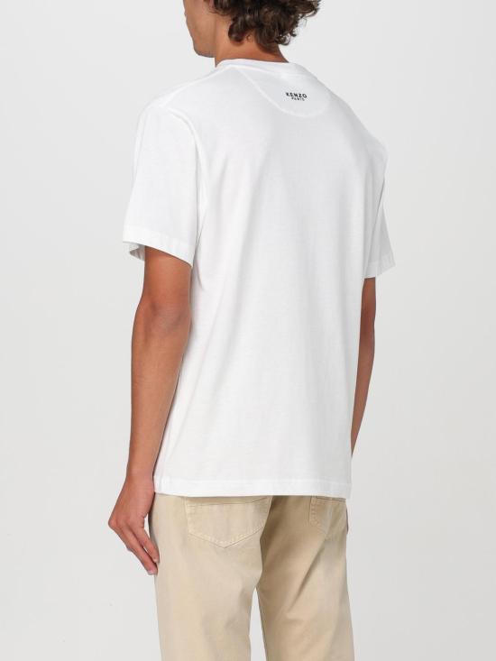 25FW 겐조 반팔 티셔츠 FE65TS4744SG 02 White - KENZO